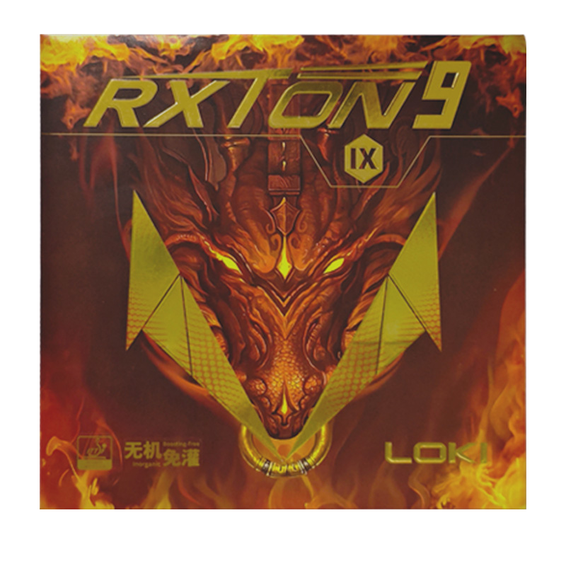 مطاط تنس الطاولة LOKI RXTON 9  - مراجعة Table Tennis Loki وسعره