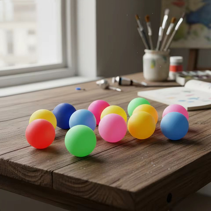 ٥٠ كرة بلاستيكية متعددة الألوا - مراجعة Table Tennis Olympics وسعره