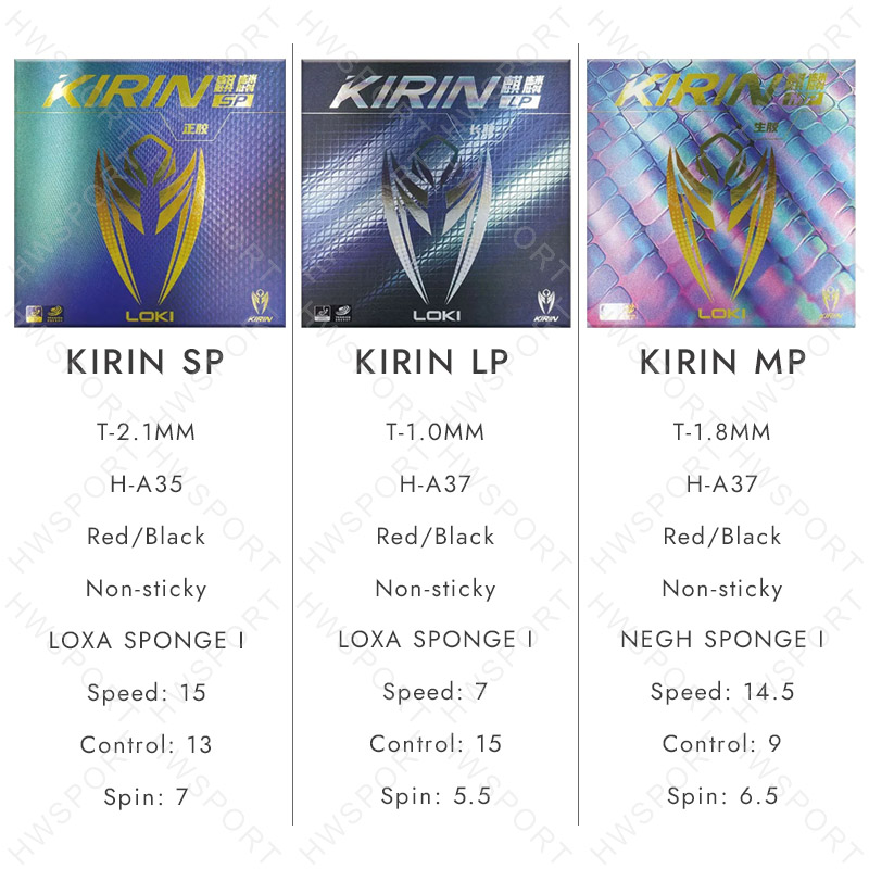 LOKI KIRIN Pimples-Out تنس الط - مراجعة Table Tennis Loki وسعره
